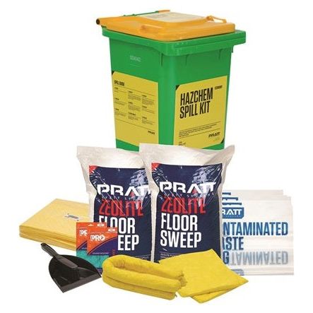 PRATT Economy 120ltr Hazchem (ESKH120) Economy Hazchem Spill Kits, signprice Pratt - Ace Workwear