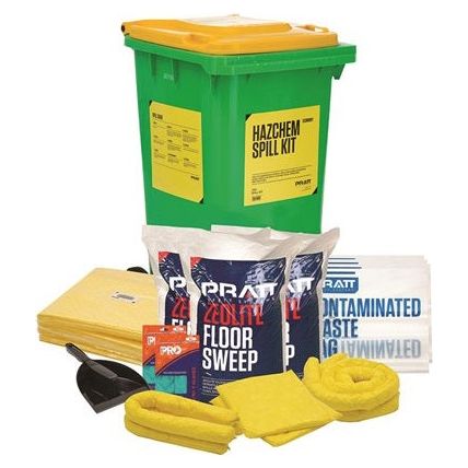 PRATT Economy 240ltr Hazchem (ESKH240) Economy Hazchem Spill Kits, signprice Pratt - Ace Workwear