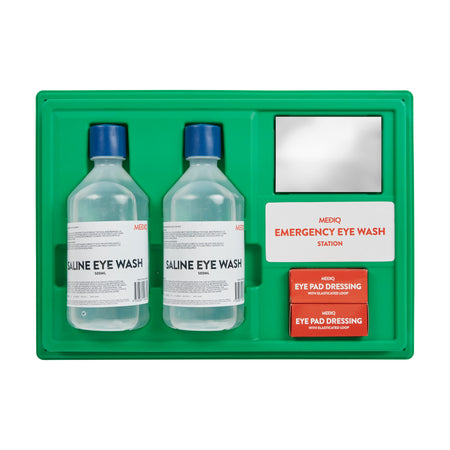 MEDIQ Eye Wash Station (EWSOM) Eyewash MEDIQ - Ace Workwear