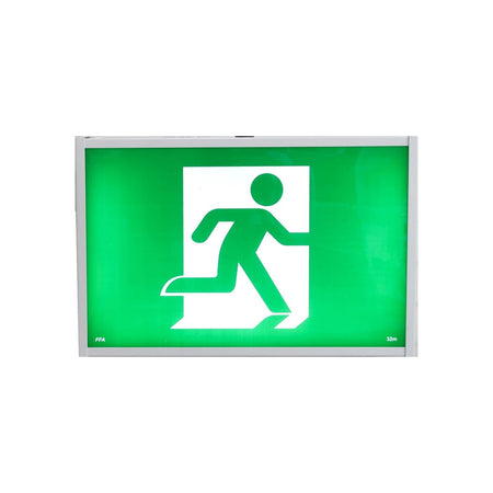 Jumbo Exit Light 32M (505mm x 100mm x 355mm) (NEW) LED Exit Lights, signprice FFA - Ace Workwear