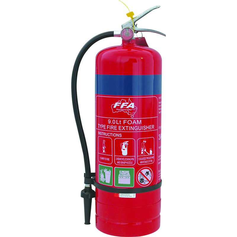 9.0 Litres Air AFFF Foam Fire Extinguisher signprice, Water & Foam Extinguishers FFA - Ace Workwear