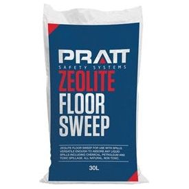 PRATT Zeolite Floor Sweep - 20kg/30 Litre Bag (FSZ30) Floor Sweep Refills, signprice Pratt - Ace Workwear