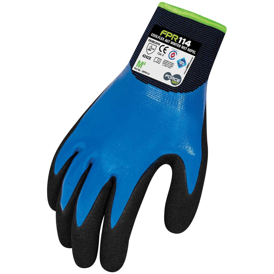 Force 360 AGT Thermal Wet Repel Synthetic Glove (Carton of 72) (GFPR114) Synthetic Dipped Gloves Force 360 - Ace Workwear