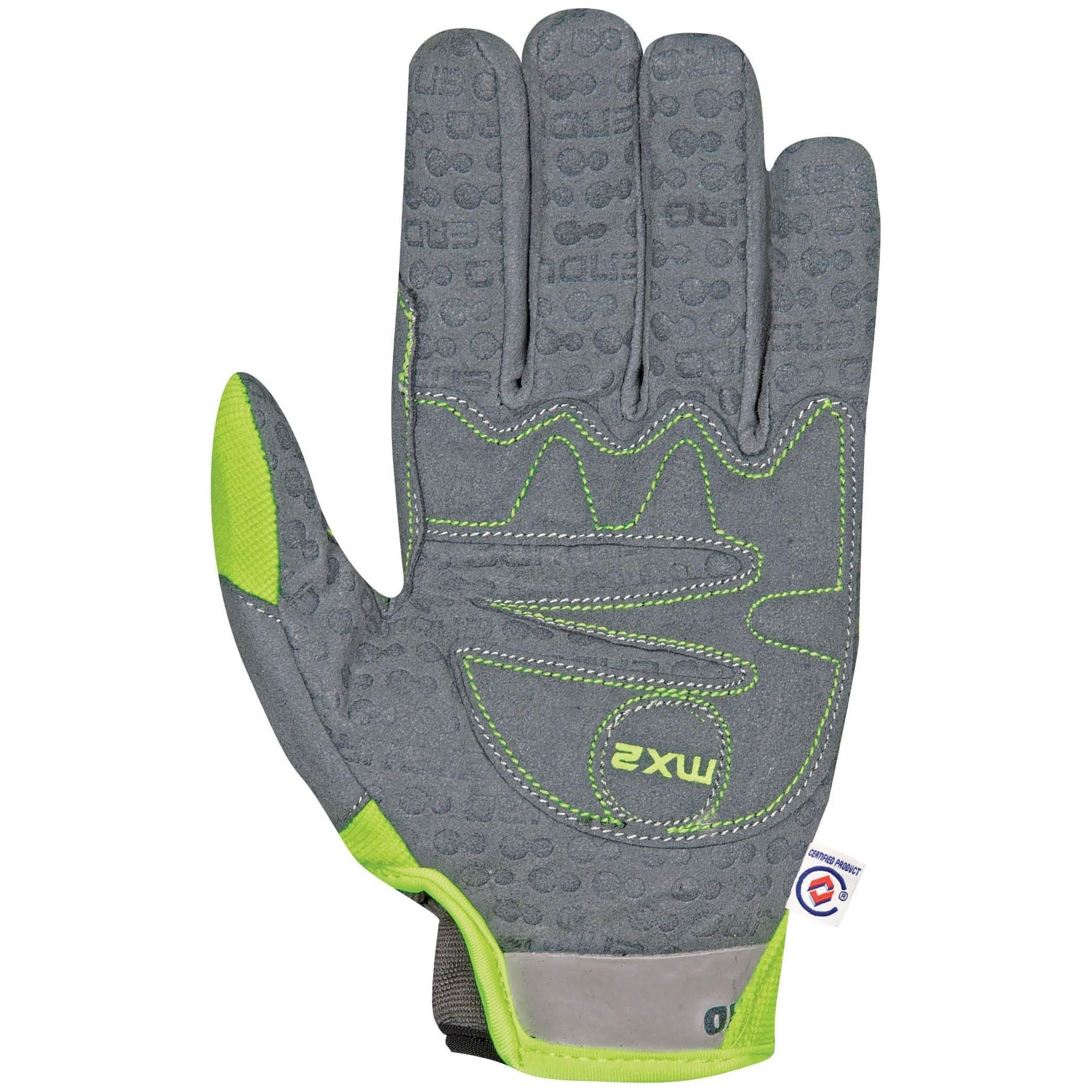 Force 360 Optima Hi-Vis Mechanics Glove (Carton of 72) (GFRPMX2) Mechanics Gloves Force 360 - Ace Workwear