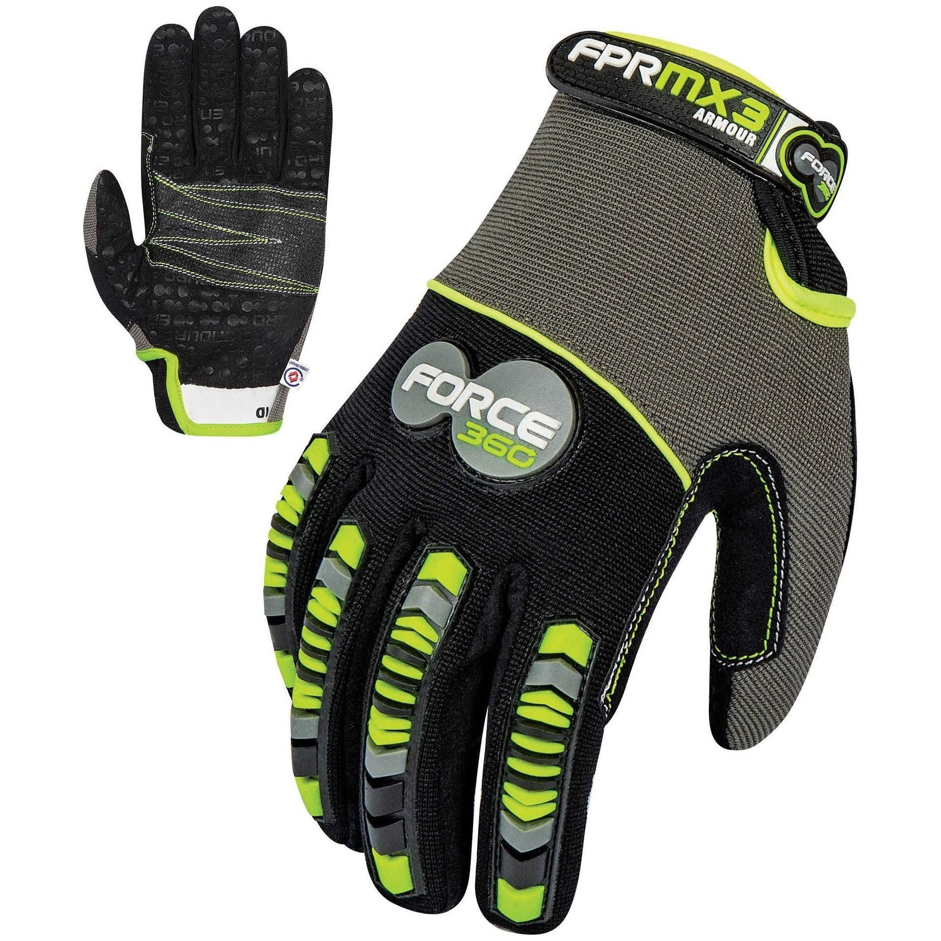 Force 360 Armour Mechanics Glove (Carton of 72) (GFPRMX3) Mechanics Gloves Force 360 - Ace Workwear