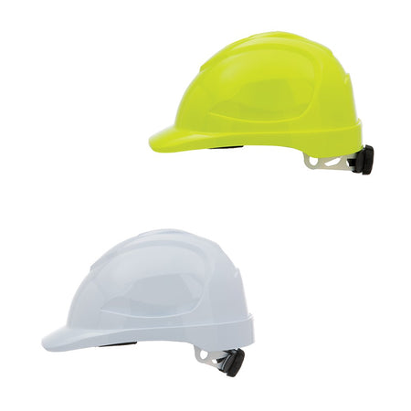 Pro Choice V9 Unvented Polycarbonate Type 2 Hard Hat with Ratchet Harness (HH92R) Hard Hats ProChoice - Ace Workwear