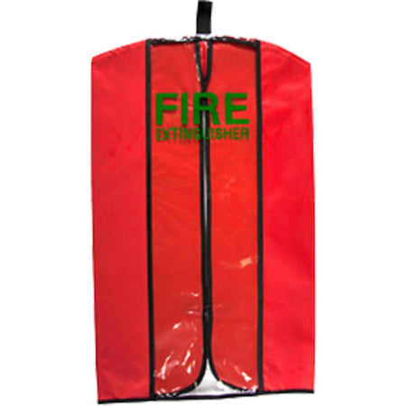 Heavy Duty Fire Extinguisher Cover to Fits for 9.0kg Extinguisher (380mm x 580mm) - (Pack of 5) Cabinets and Covers, signprice FFA - Ace Workwear