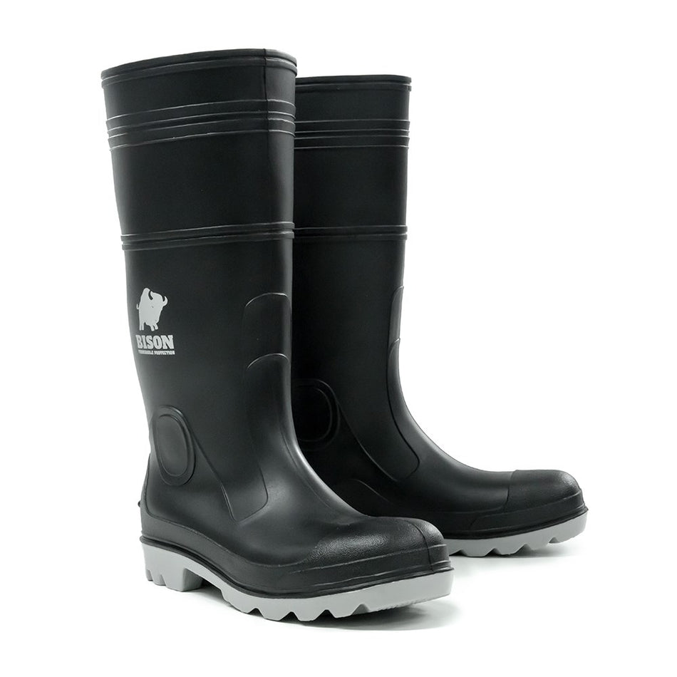 Bison Inca PVC Safety Gumboot Gumboots Bison - Ace Workwear