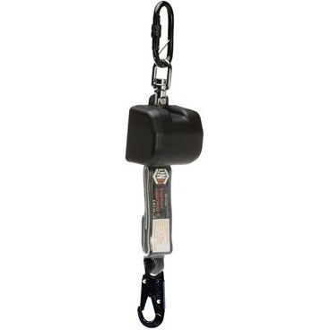 LINQ Self Retracting 2.5M Webbing Lanyard with Hardware KS & SN (IRW225KSSN) Self Retracting Life Line, signprice LINQ - Ace Workwear