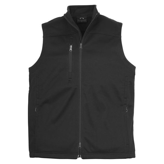 Biz Mens Soft Shell Vest (J3881) Winter Wear Vests Biz Collection - Ace Workwear