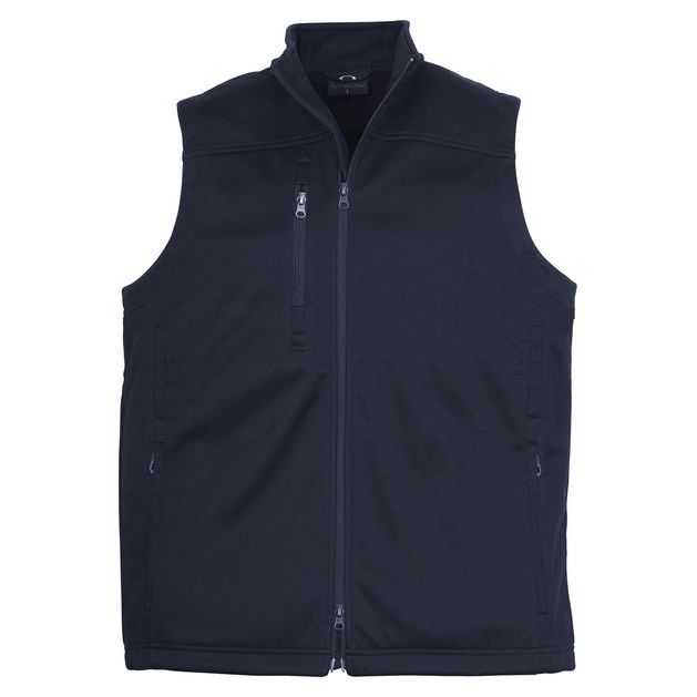 Biz Mens Soft Shell Vest (J3881) Winter Wear Vests Biz Collection - Ace Workwear