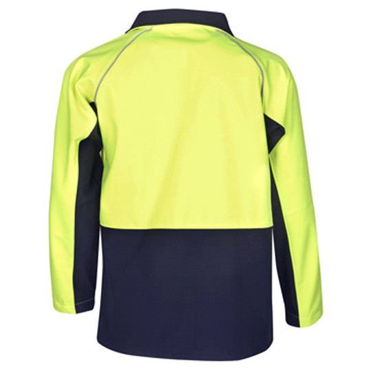 Hi Vis Soft Shell Day Jackets (J86) Hi Vis Jackets Blue Whale - Ace Workwear