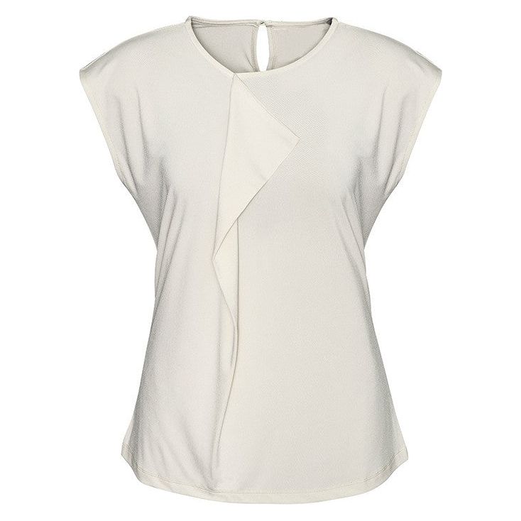 Biz Collection Mia Pleat Knit Ladies Top (K624LS) Ladies Shirts Biz Collection - Ace Workwear