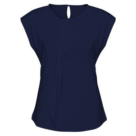 Biz Collection Mia Pleat Knit Ladies Top (K624LS) Ladies Shirts Biz Collection - Ace Workwear