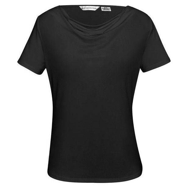 Biz Collections Ava Drape Knit Ladies Top (K625LS) Ladies Shirts Biz Collection - Ace Workwear