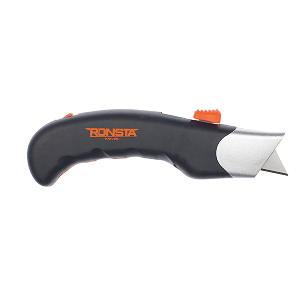 Ronsta Knives Auto-Retractable Safety Knife With Pistol Grip - Pack of 6 (KS002) - Ace Workwear