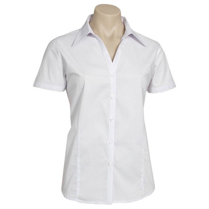 Biz Collection Metro Short Sleeve Ladies Top (LB7301) Ladies Shirts Biz Collection - Ace Workwear