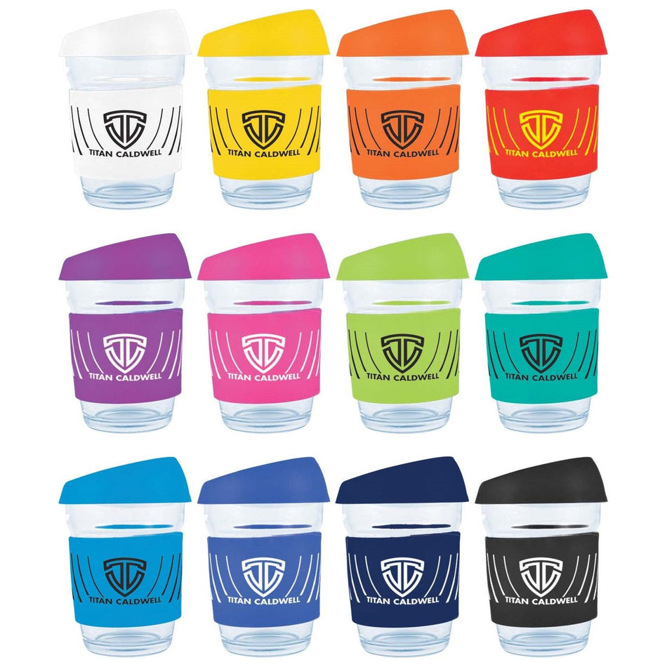 Vienna Coffee Cup/Silicone Lid (Carton of 50pcs) (LL0427)