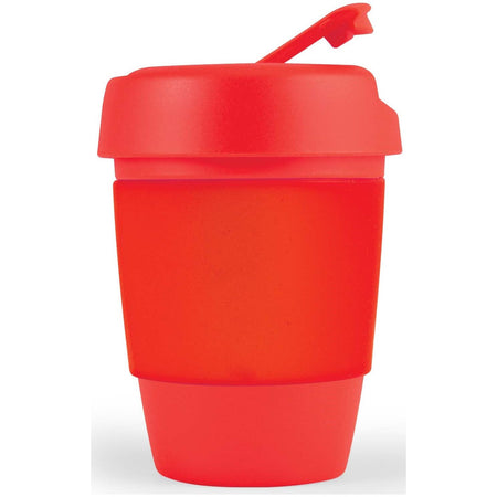 Kick Coffee Cup/Silicone Band (Carton of 100pcs) (LL0439) Coffee Cups, signprice Logoline - Ace Workwear