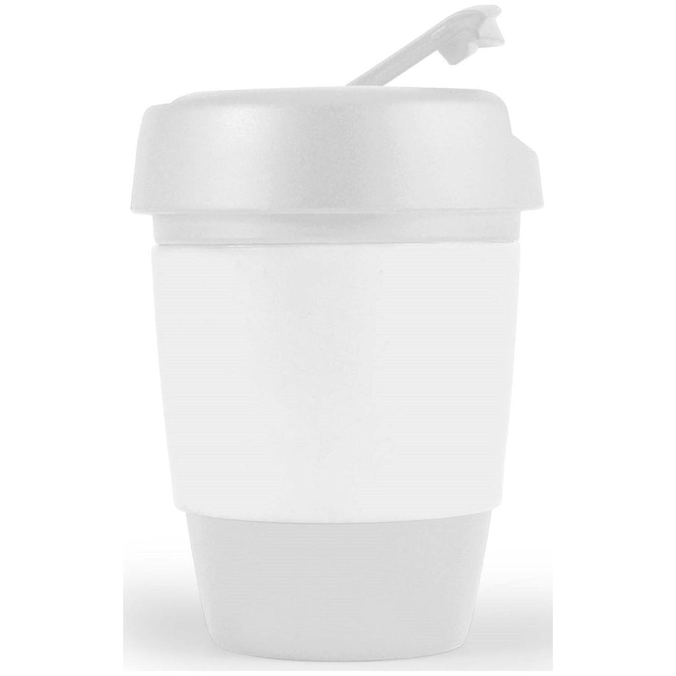 Kick Coffee Cup/Silicone Band (Carton of 100pcs) (LL0439) Coffee Cups, signprice Logoline - Ace Workwear