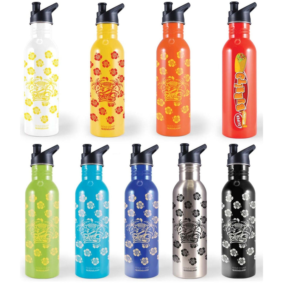 Hike Drink Bottle (Carton of 50pcs) (LL1385) Drink Bottles - Metal, signprice Logoline - Ace Workwear