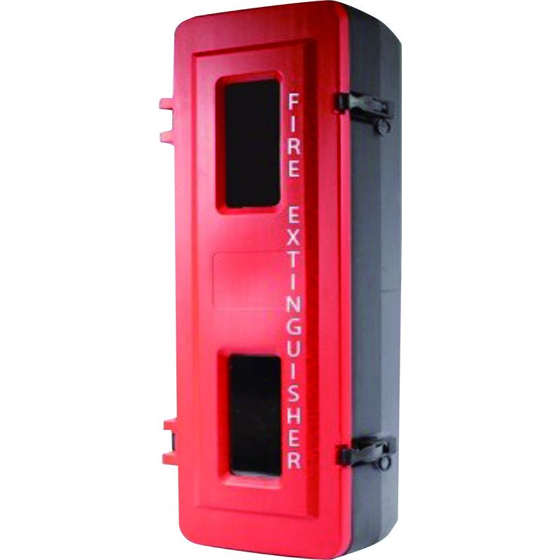 9.0kg Large Plastic Fire Extinguisher Cabinet (317mm x 265mm x 825mm) Cabinets and Covers, signprice FFA - Ace Workwear