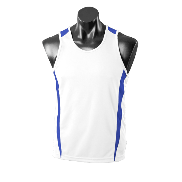 Aussie Pacific Eureka Mens Singlet signprice, Singlets With Designs Aussie Pacific - Ace Workwear