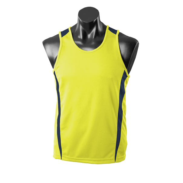 Aussie Pacific Eureka Mens Singlet signprice, Singlets With Designs Aussie Pacific - Ace Workwear