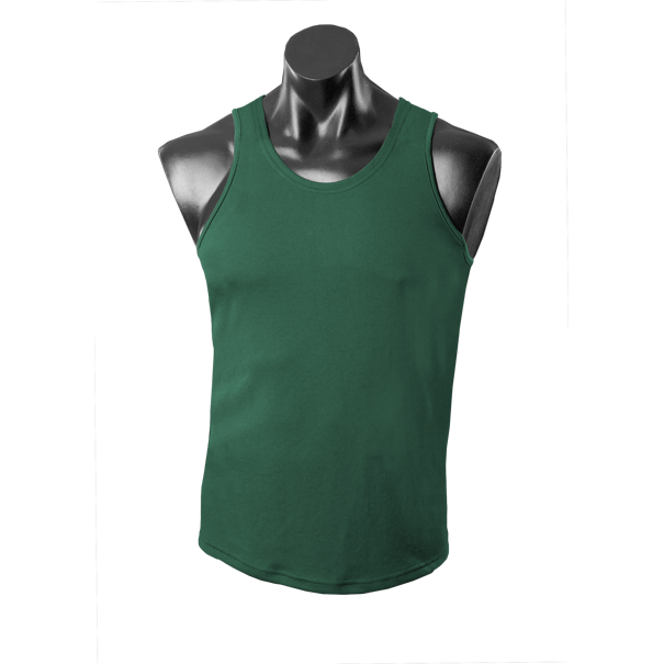 Aussie Pacific Botany Mens Singlet Plain Singlets, signprice Aussie Pacific - Ace Workwear