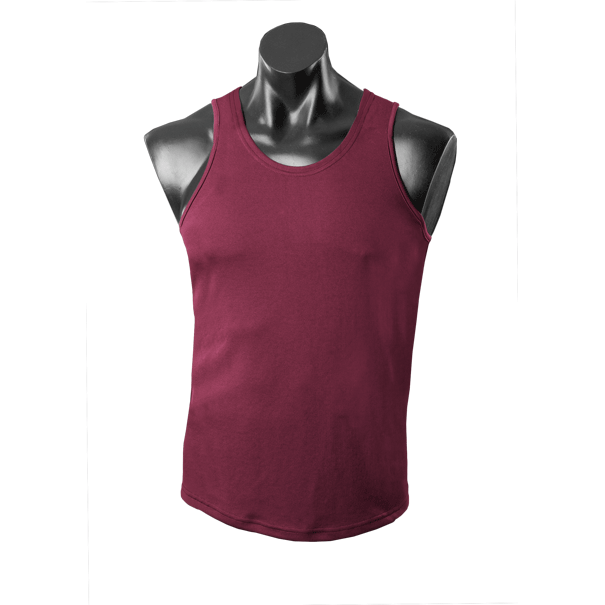 Aussie Pacific Botany Mens Singlet Plain Singlets, signprice Aussie Pacific - Ace Workwear