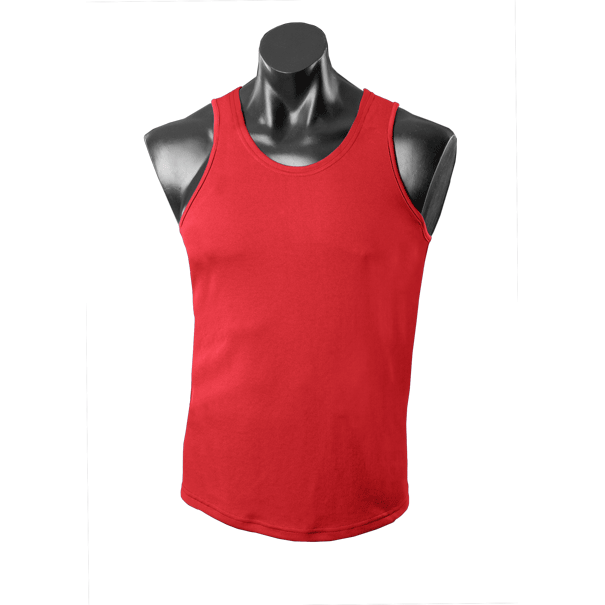 Aussie Pacific Botany Mens Singlet Plain Singlets, signprice Aussie Pacific - Ace Workwear