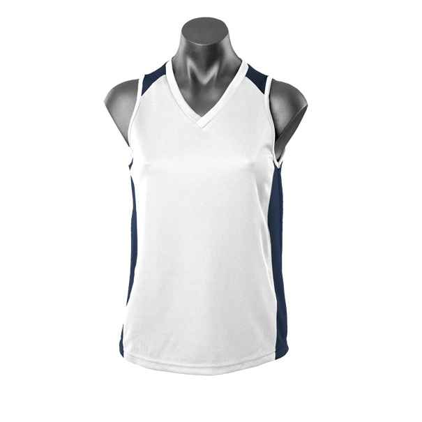 Aussie Pacific Premier Lady Singlets signprice, Singlets With Designs Aussie Pacific - Ace Workwear