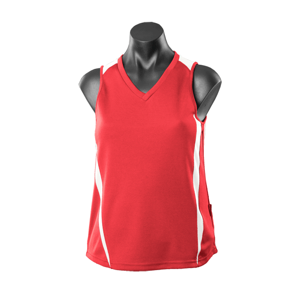 Aussie Pacific Eureka Ladies Singlet signprice, Singlets With Designs Aussie Pacific - Ace Workwear