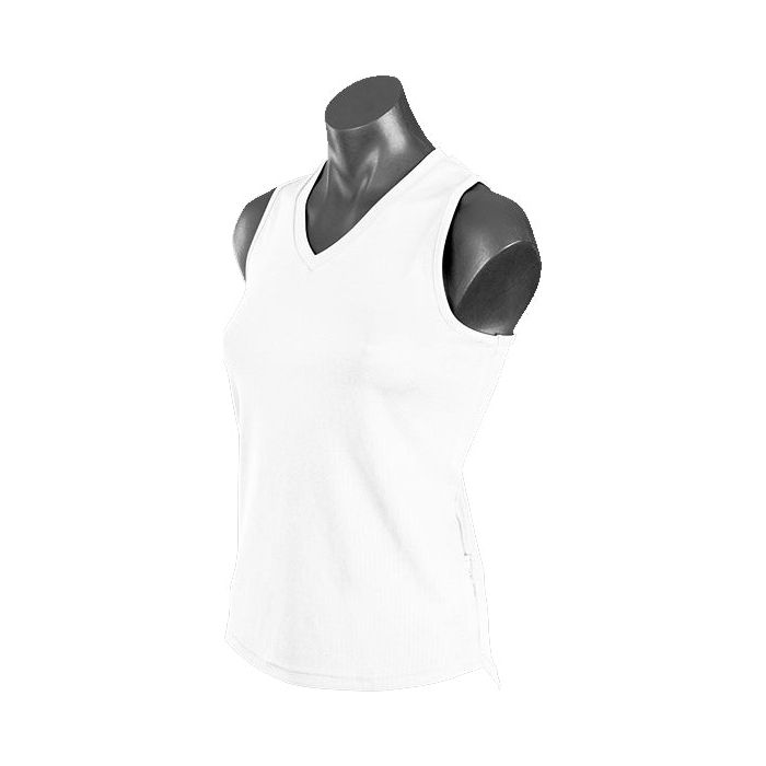 Aussie Pacific Botany Ladies Singlet Plain Singlets, signprice Aussie Pacific - Ace Workwear