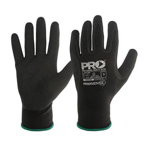 Pro Choice ASSASSIN Nitrile Grip Glove - Pack of 12 (Pairs) (NNFB) Synthetic Dipped Gloves ProChoice - Ace Workwear