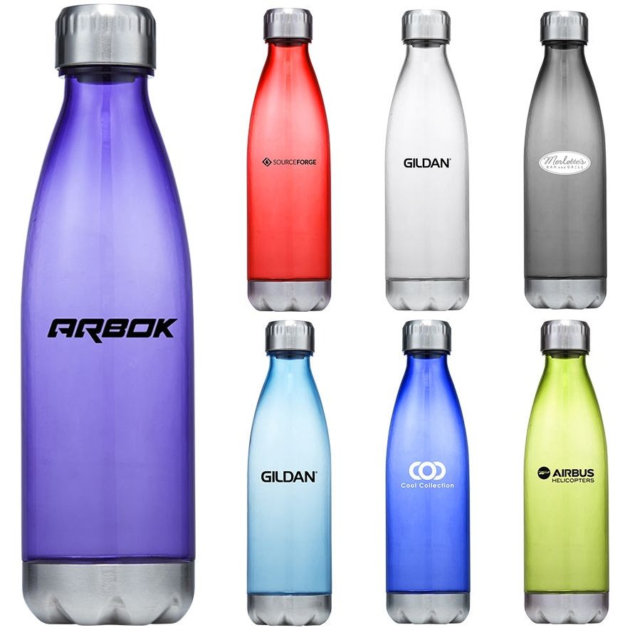 Quencher 700ml Plastic Water Bottle (Carton of 100pcs) (NP135) Drink Bottles - Plastic, signprice Promo Brands - Ace Workwear