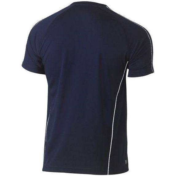 Bisley Cool Mesh Tee With Reflective Piping (BK1426) - Ace Workwear