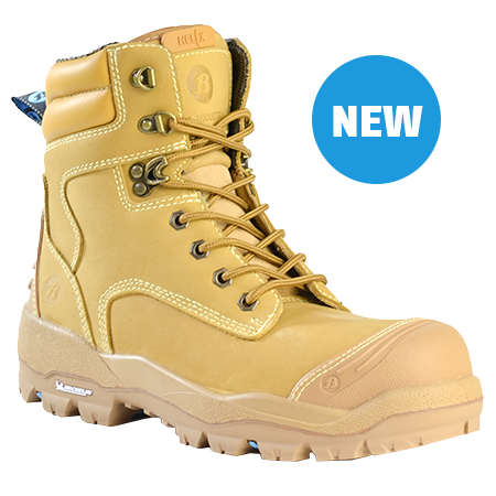 Bata Longreach Ultra Wheat Safety Shoe (804-88009) Lace Up Safety Boots Bata - Ace Workwear