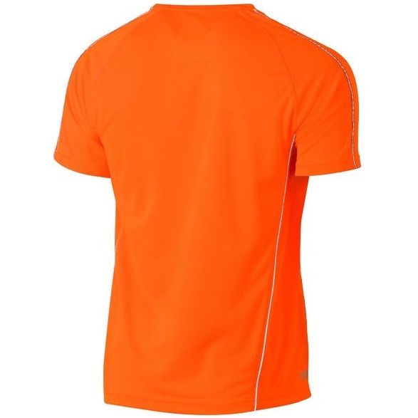 Bisley Cool Mesh Tee With Reflective Piping (BK1426) - Ace Workwear