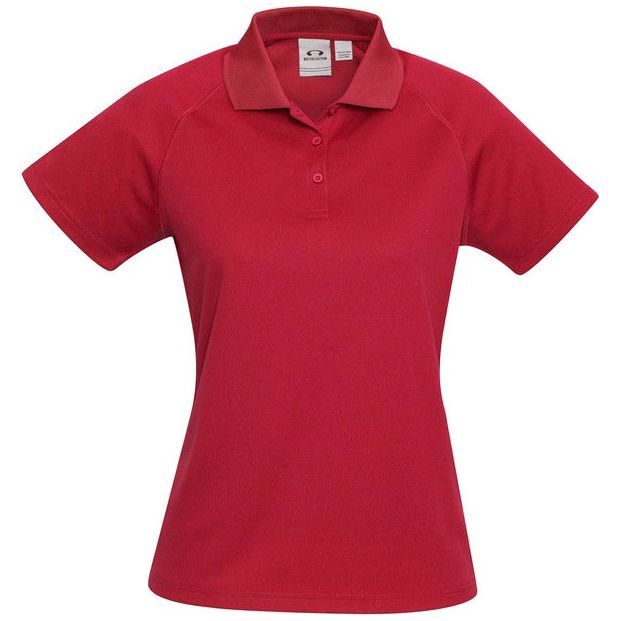 Biz Ladies Sprint Polo (P300LS) Plain Polos Biz Collection - Ace Workwear