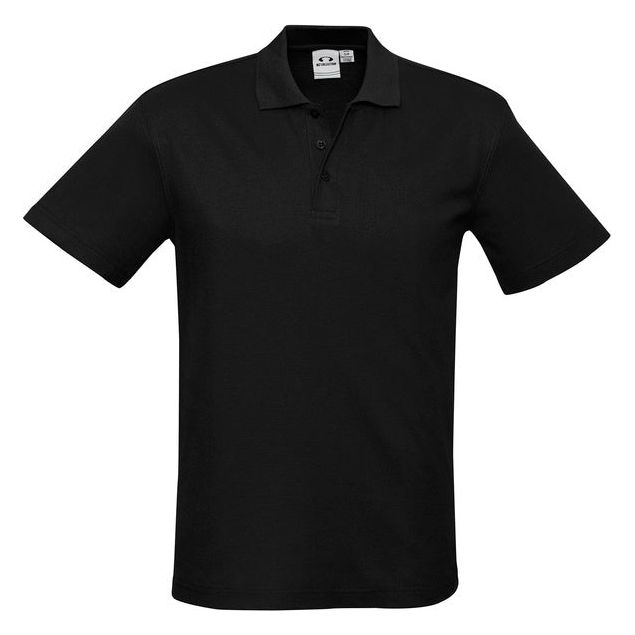 Biz Mens Crew Polo (P400MS) Plain Polos Biz Collection - Ace Workwear