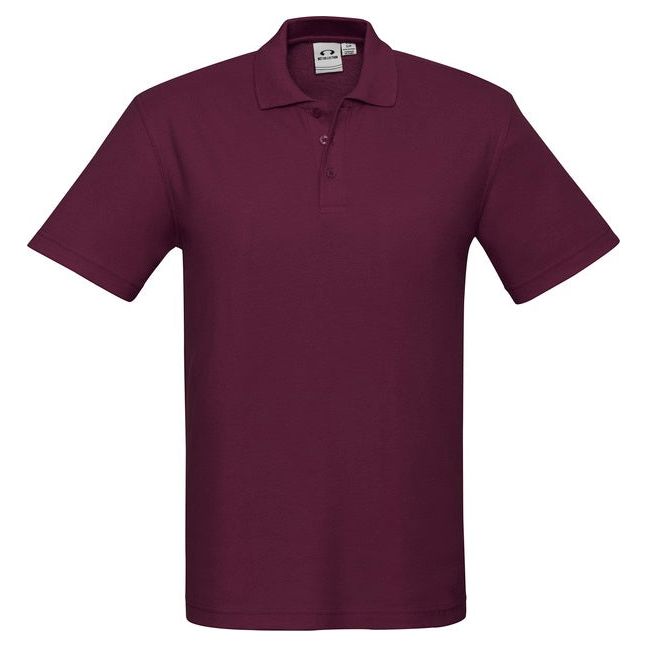 Biz Mens Crew Polo (P400MS) Plain Polos Biz Collection - Ace Workwear