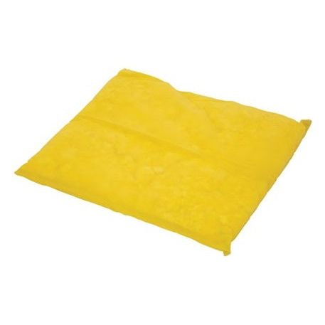 PRATT Yellow Hazchem pillow - 420g - Pack of 10 (PY420) Absorbent Pillows Refills Pratt - Ace Workwear