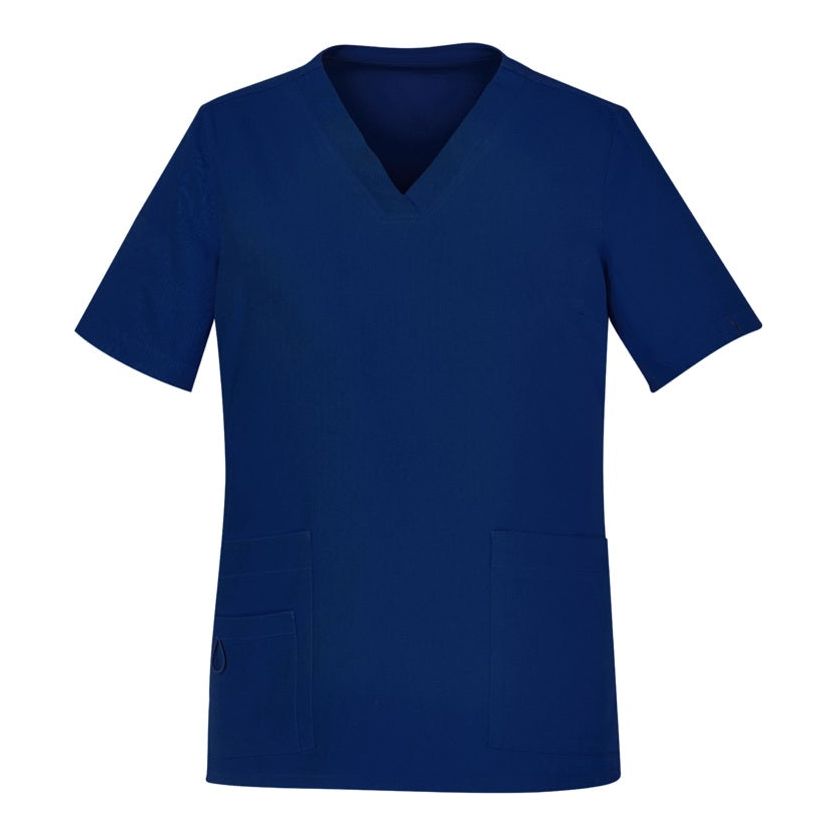 Biz Care Womens Easy Fit V-Neck Scrub Top Scrubs Biz Care - Ace Workwear