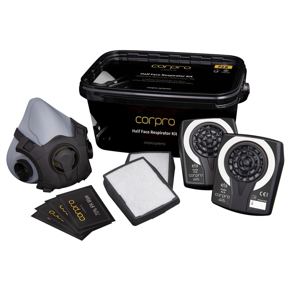 Force 360 Corpro Asbestos Removal/Sllica Dust Kit (R1400AS) Half Masks & Accessories Force 360 - Ace Workwear