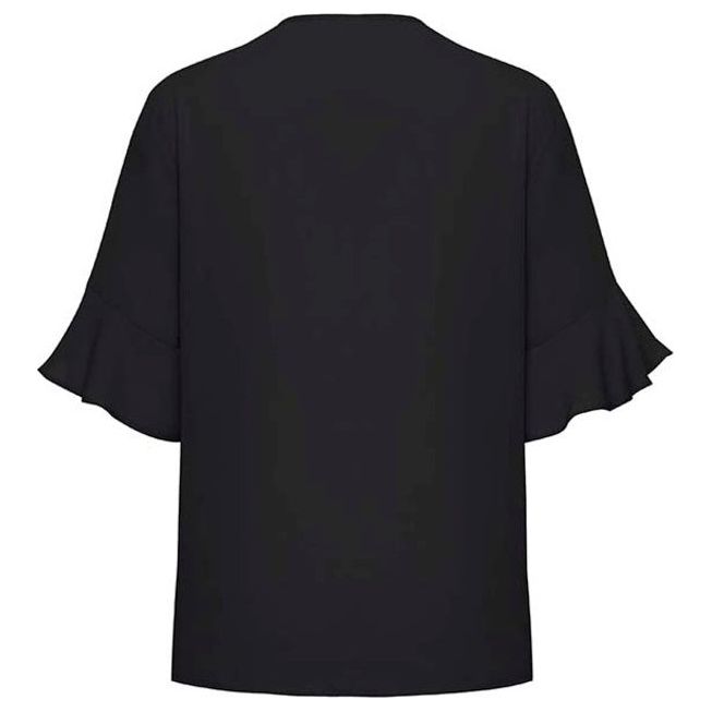 Biz Corporates Womens Aria Fluted Sleeve Blouse (RB966LS) Ladies Shirts, signprice Biz Corporates - Ace Workwear