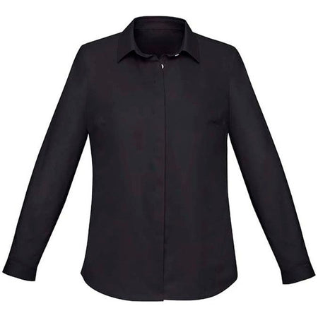 Biz Corporations Womens Charlie L/S Shirt (RS968LL) Ladies Shirts, signprice Biz Corporates - Ace Workwear