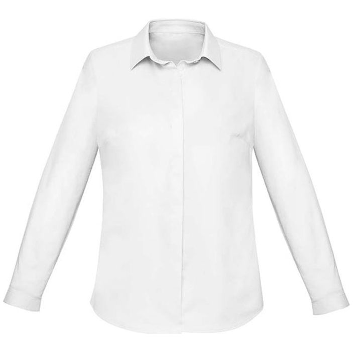 Biz Corporations Womens Charlie L/S Shirt (RS968LL) Ladies Shirts, signprice Biz Corporates - Ace Workwear