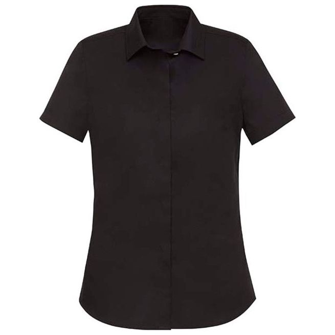 Biz Corporates Womens Charlie S/S Shirt (RS968LS) Ladies Shirts, signprice Biz Corporates - Ace Workwear