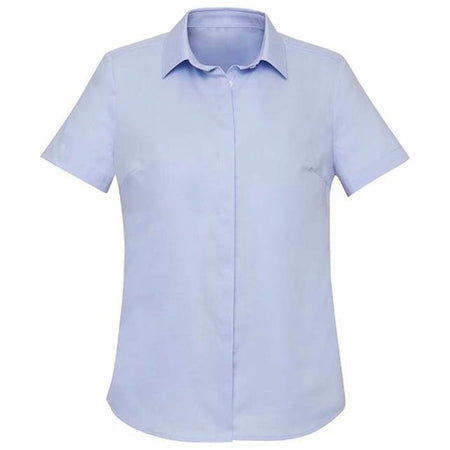 Biz Corporates Womens Charlie S/S Shirt (RS968LS) Ladies Shirts, signprice Biz Corporates - Ace Workwear